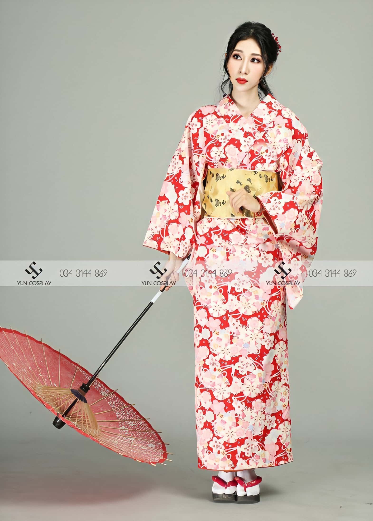 akai-sakura-kimono